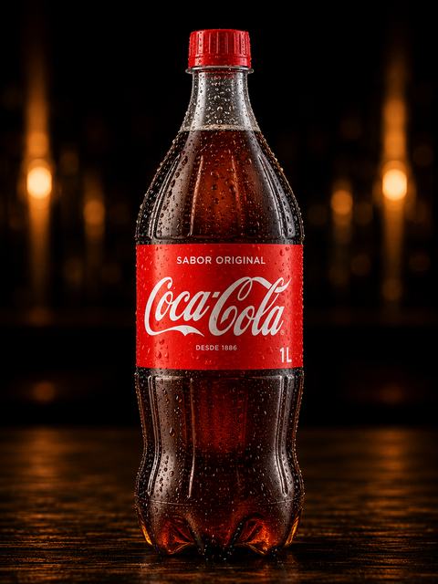 Foto de Coca-Cola Original 1 Litro — Bro Burger.